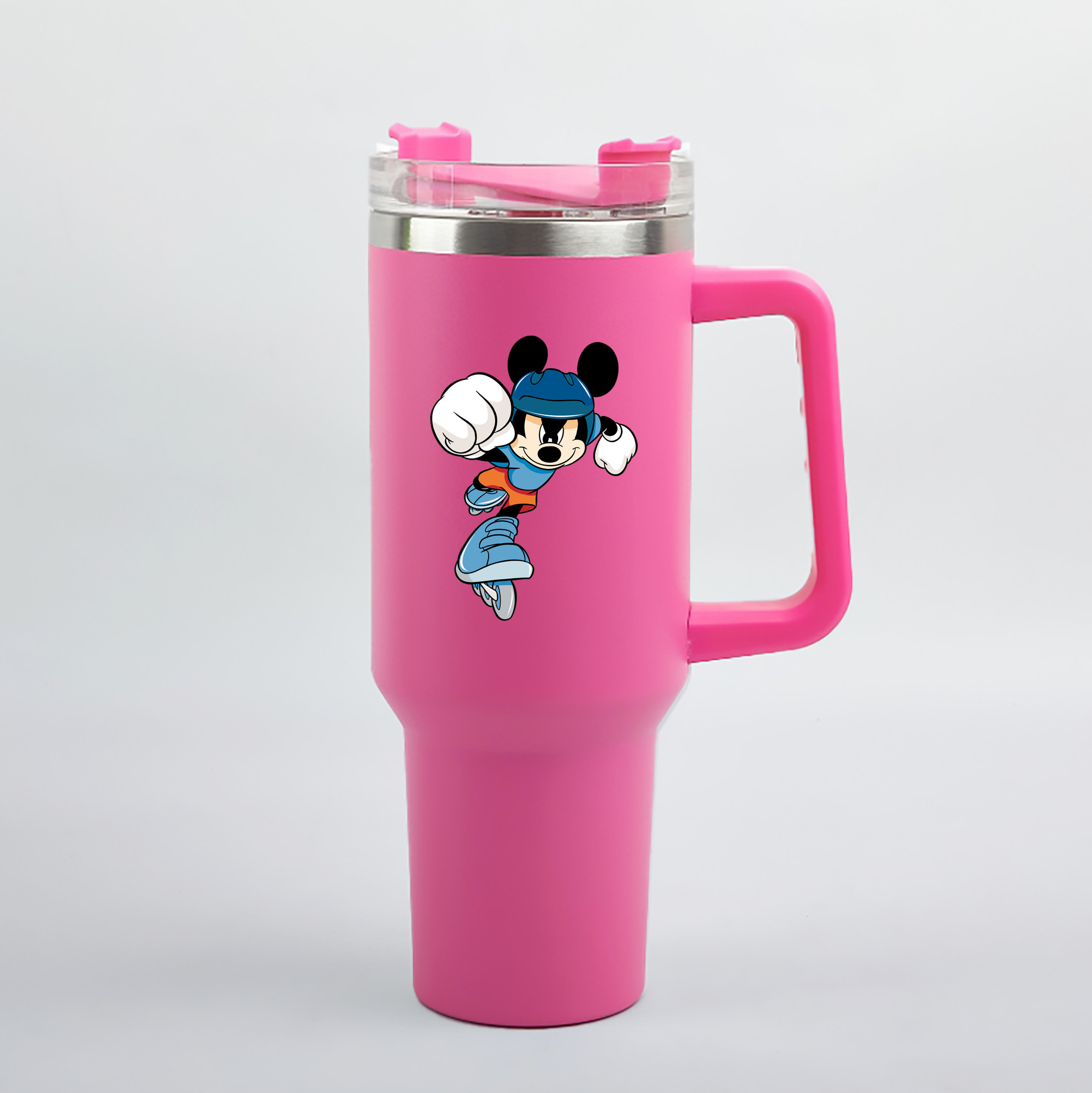 （画像用） ミッキーマウス Mickey Mouse 1200mL車用タンブラー（カラープリント）